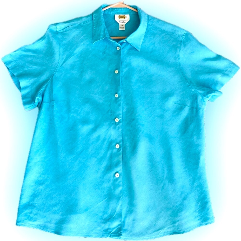 Talbots Fresh Linen Top